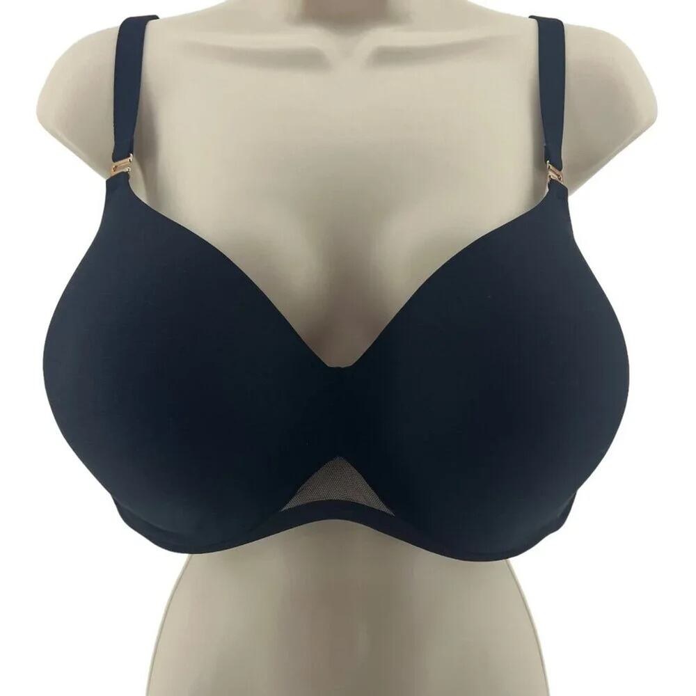 Soma Bodify Perfect Coverage Bra Black Womens Size 40DDD